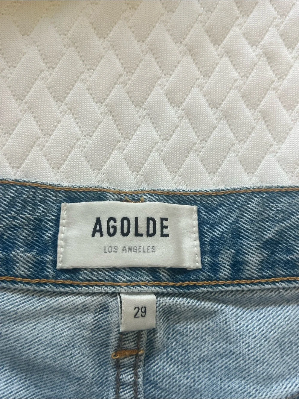 Agolde high rise